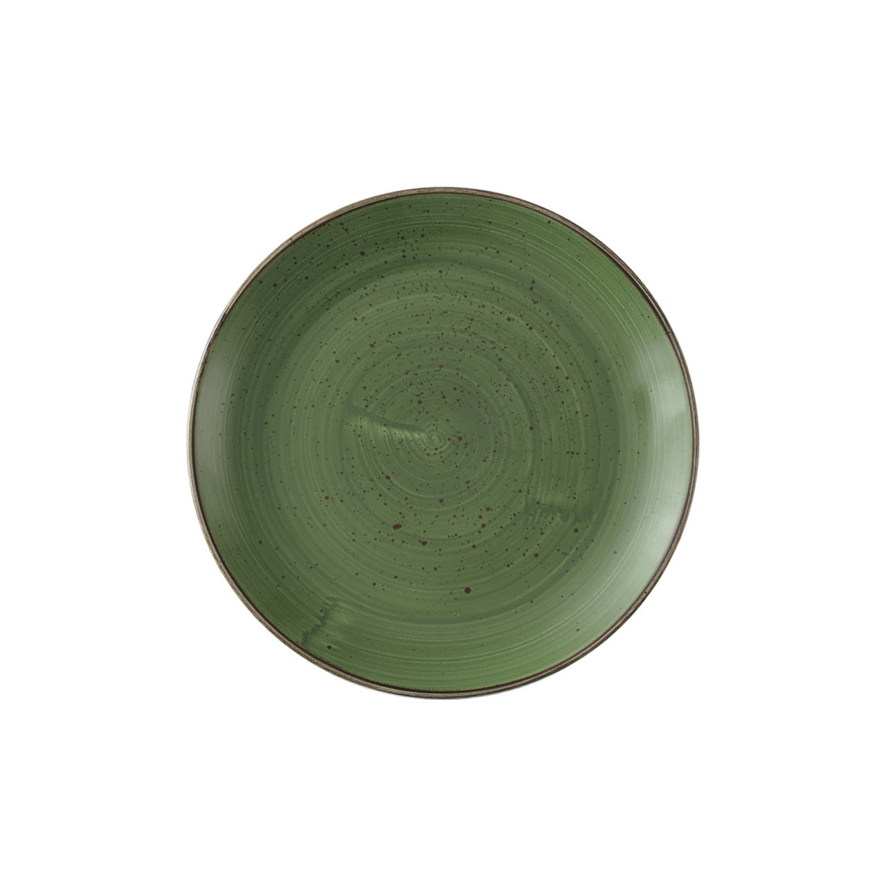 Stonecast, Coupteller flach 217 mm Sorrel Green